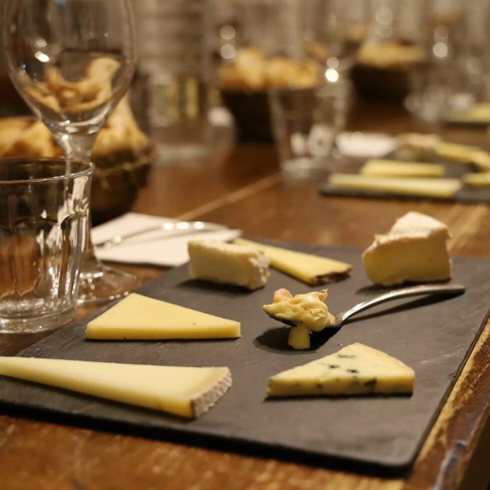 dégustation de fromages